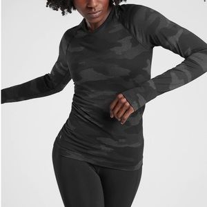 Athleta Speedlight Camo Top
